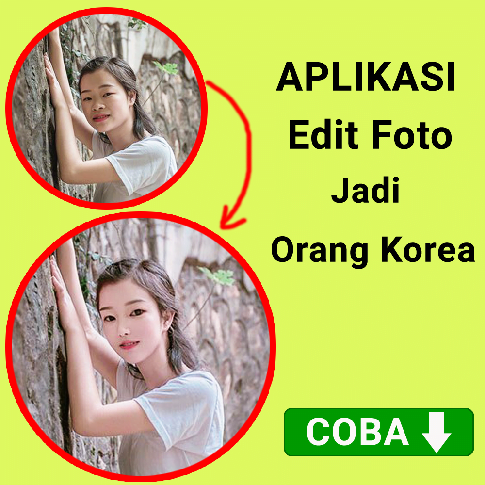 Aplikasi Edit Foto Jadi Orang Korea | edit foto 2 image