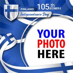 Finland Independence Day Celebration Photo Frames 2022 | finland independence day 2022 1 image