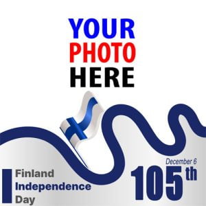 Finland Independence Day Celebration Photo Frames 2022 | finland independence day 2022 8 image