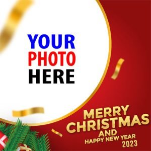Merry Christmas and Happy New Year 2023 Twibbon Images | merry christmas wish 2023 2 image