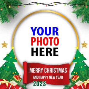 Merry Christmas and Happy New Year 2023 Twibbon Images | merry christmas wish 2023 4 image
