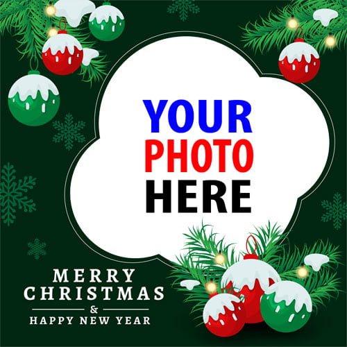 twibbonize Christmas and New Year Wishes Images PNG 2023 template frame design 6 img