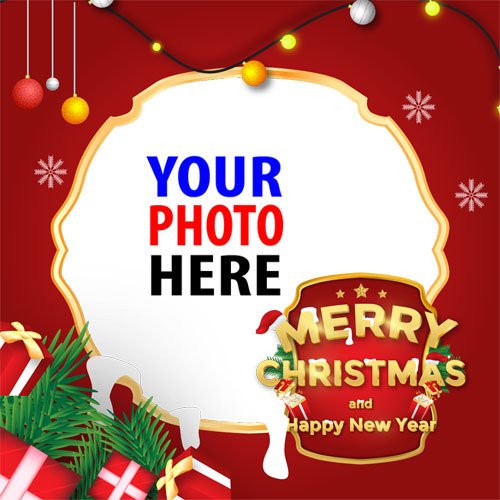 twibbonize Christmas and New Year Wishes Images PNG 2023 template frame design 7 img