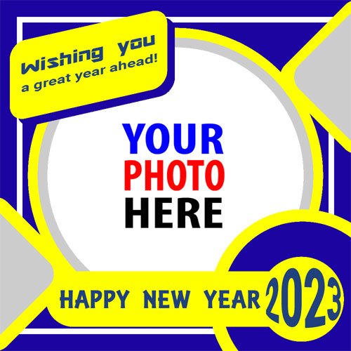 twibbonize 2023 happy new year wishes images template frame design 10 img