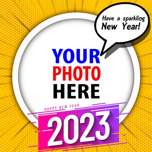 twibbonize 2023 happy new year wishes images template frame design 13 img