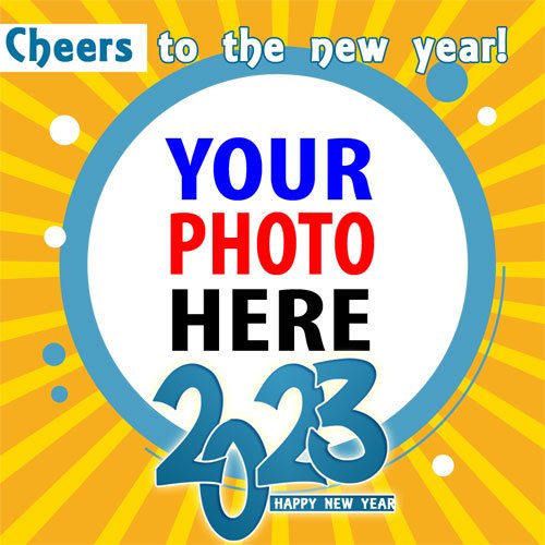 twibbonize 2023 happy new year wishes images template frame design 9 img