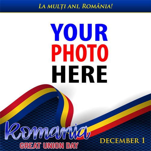 twibbonize 1 Decembrie Ziua nationala a Romaniei picture frame design 8 img