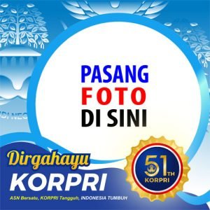 Twibbon Terbaru Hari KORPRI 2022 | twibbon hut korpri 2022 ke 51 2 image