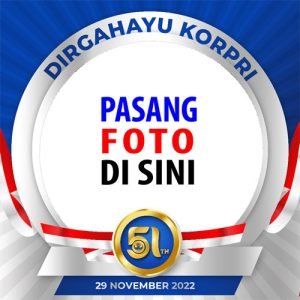 Twibbon Terbaru Hari KORPRI 2022 | twibbon hut korpri 2022 ke 51 8 image