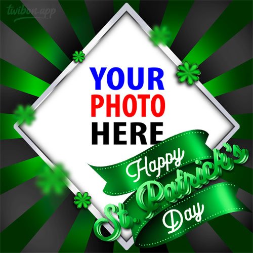 Disney st Patrick's Day - Happy st Patrick's Day template frame design 1 img
